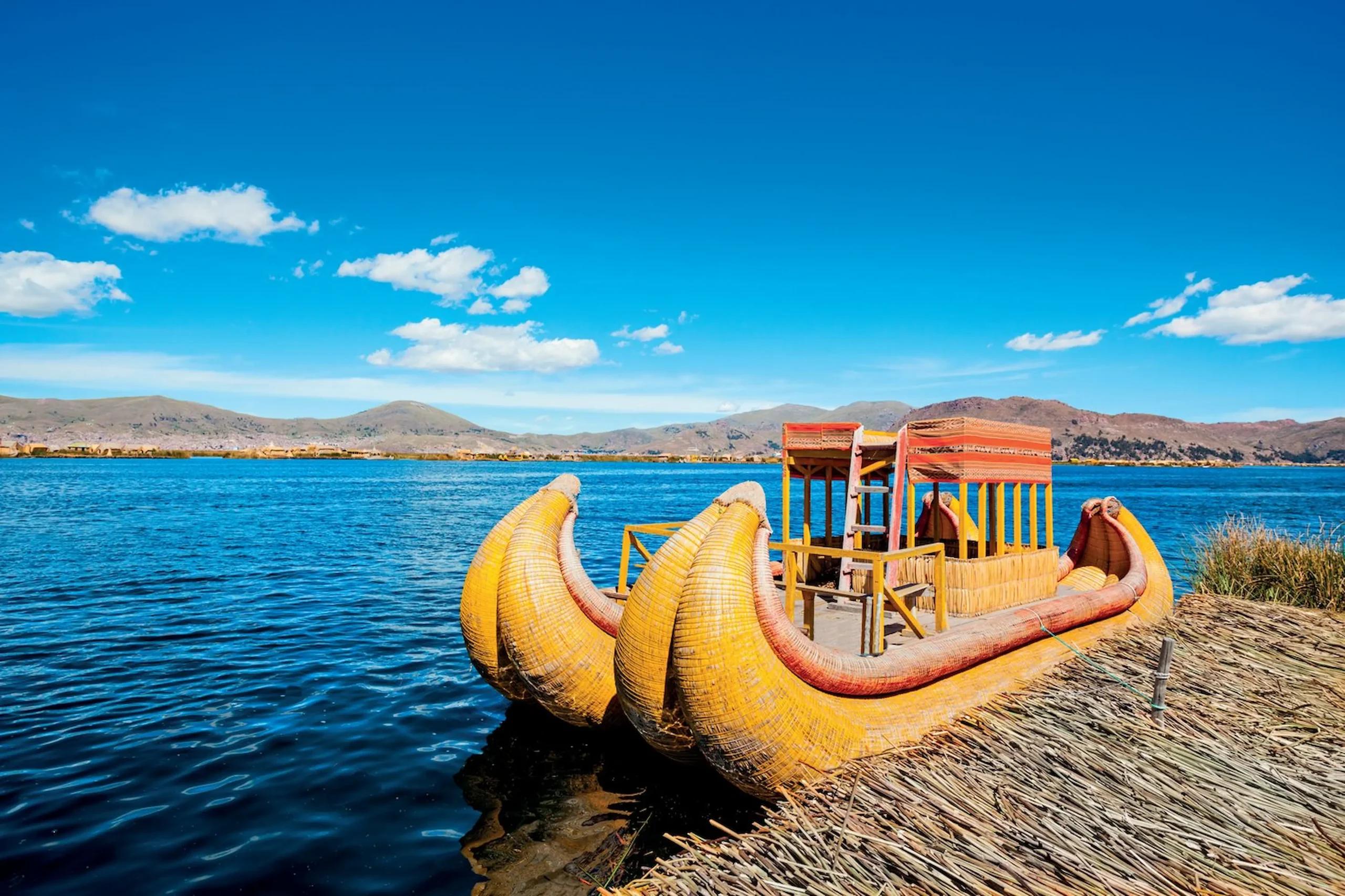 Navigazione sul Lago Titicaca